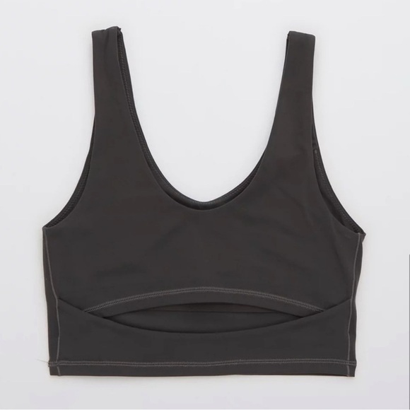 Aerie  real me keyhole  back longline sport bra - Picture 3 of 6